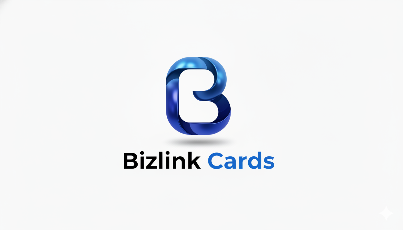 Digital vCard Illustration